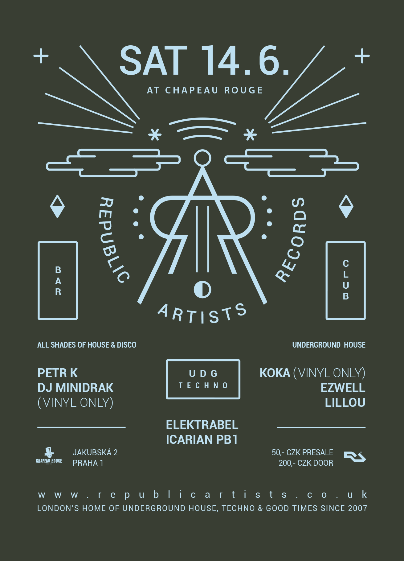 14. 6. 2025 v Chapeau Rouge na akci od Republic Artists