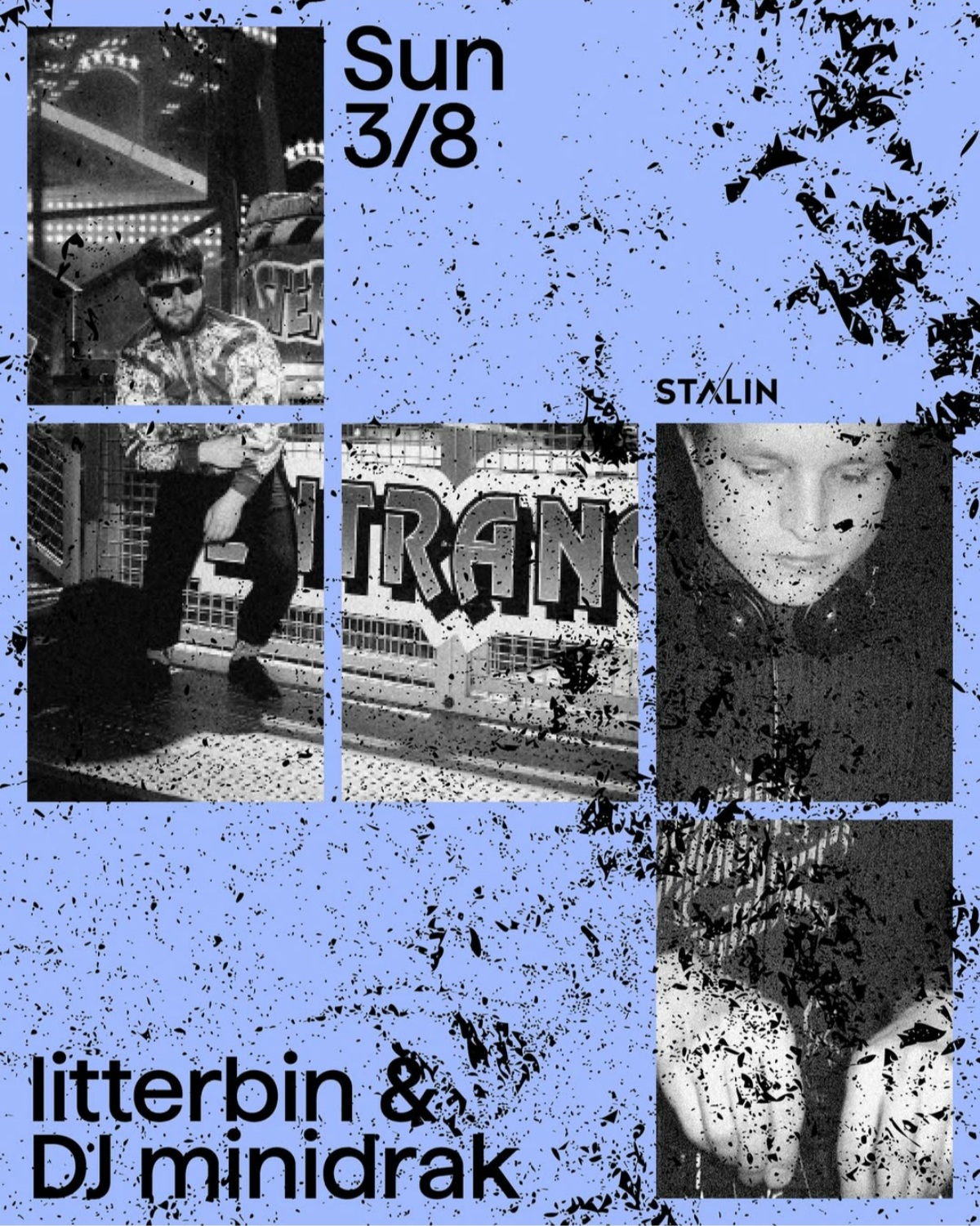3. 8. 2025 s litterbinem na Stalinu - kulturní centrum Stalin na Letné v Praze
